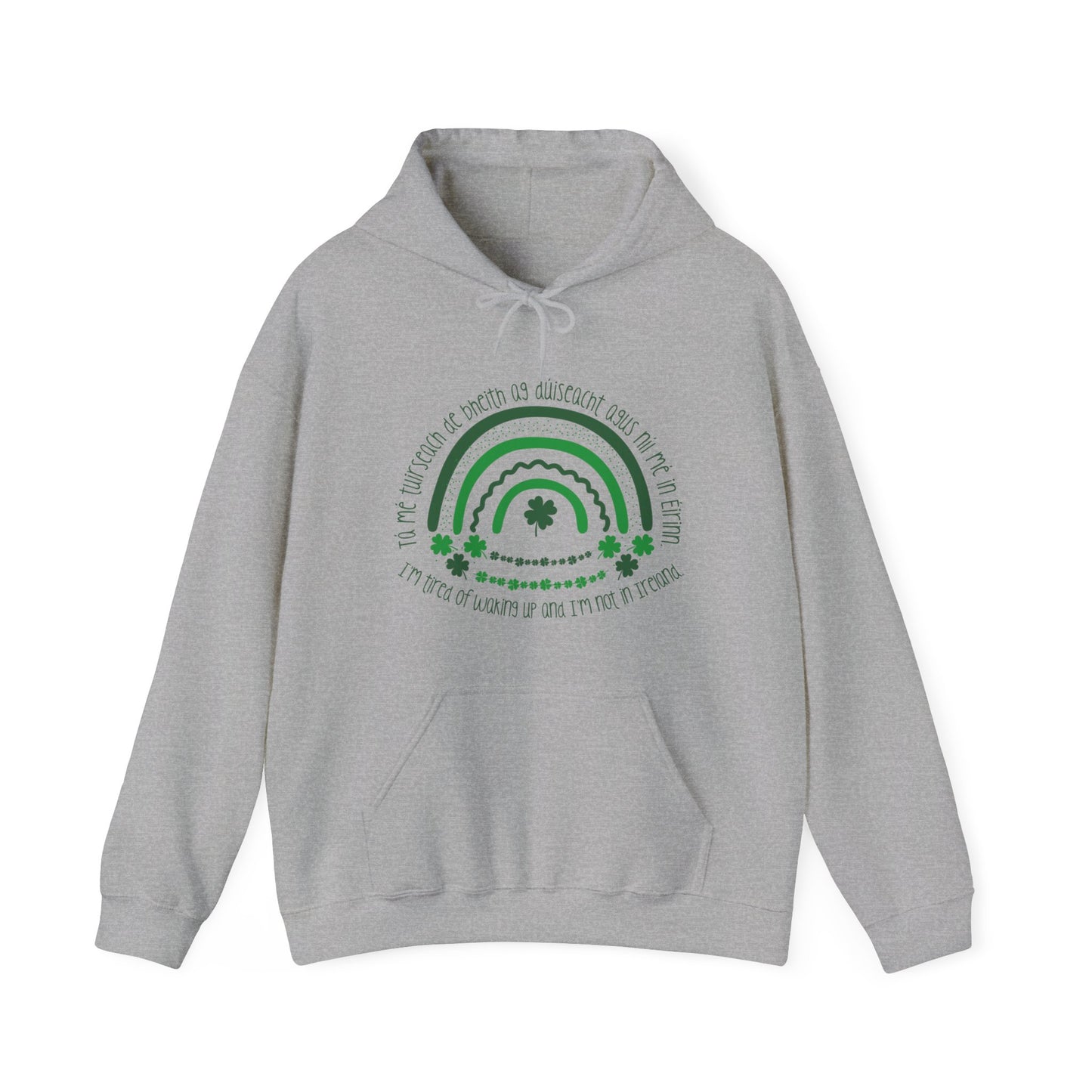 Irish Dreamer Hooded Sweatshirt - Cozy Comfort with a Touch of Ireland