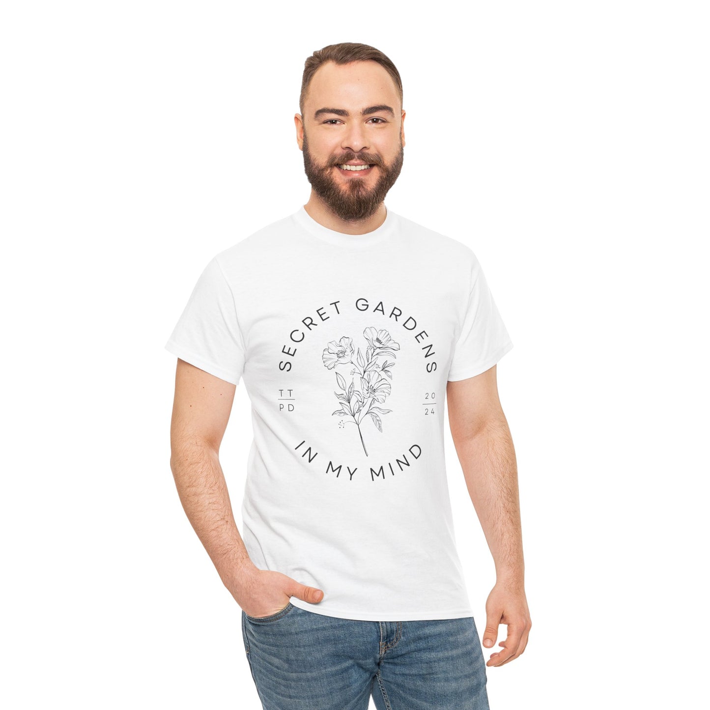I Hate It Here - "Secret Gardens" - Unisex Heavy Cotton Tee