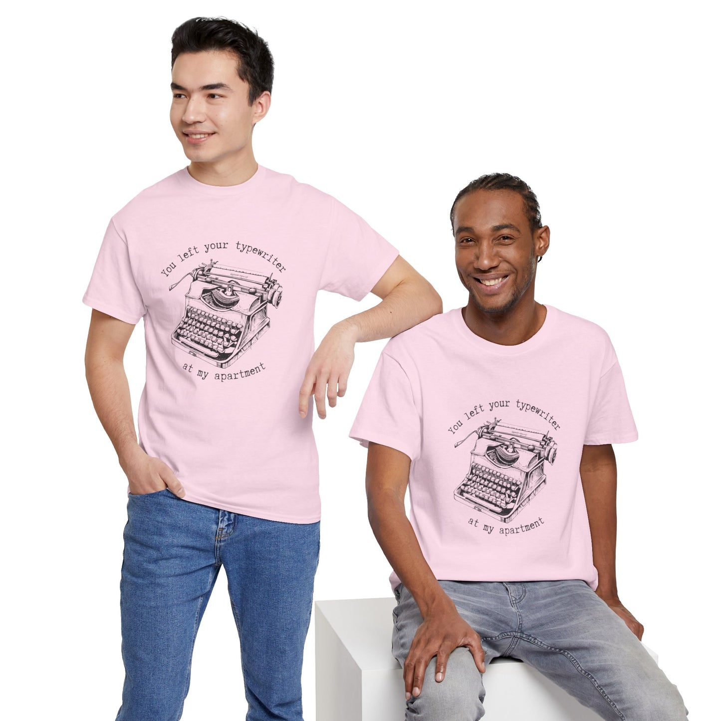 Your Forgot Your Typewriter - Unisex Heavy Cotton Tee