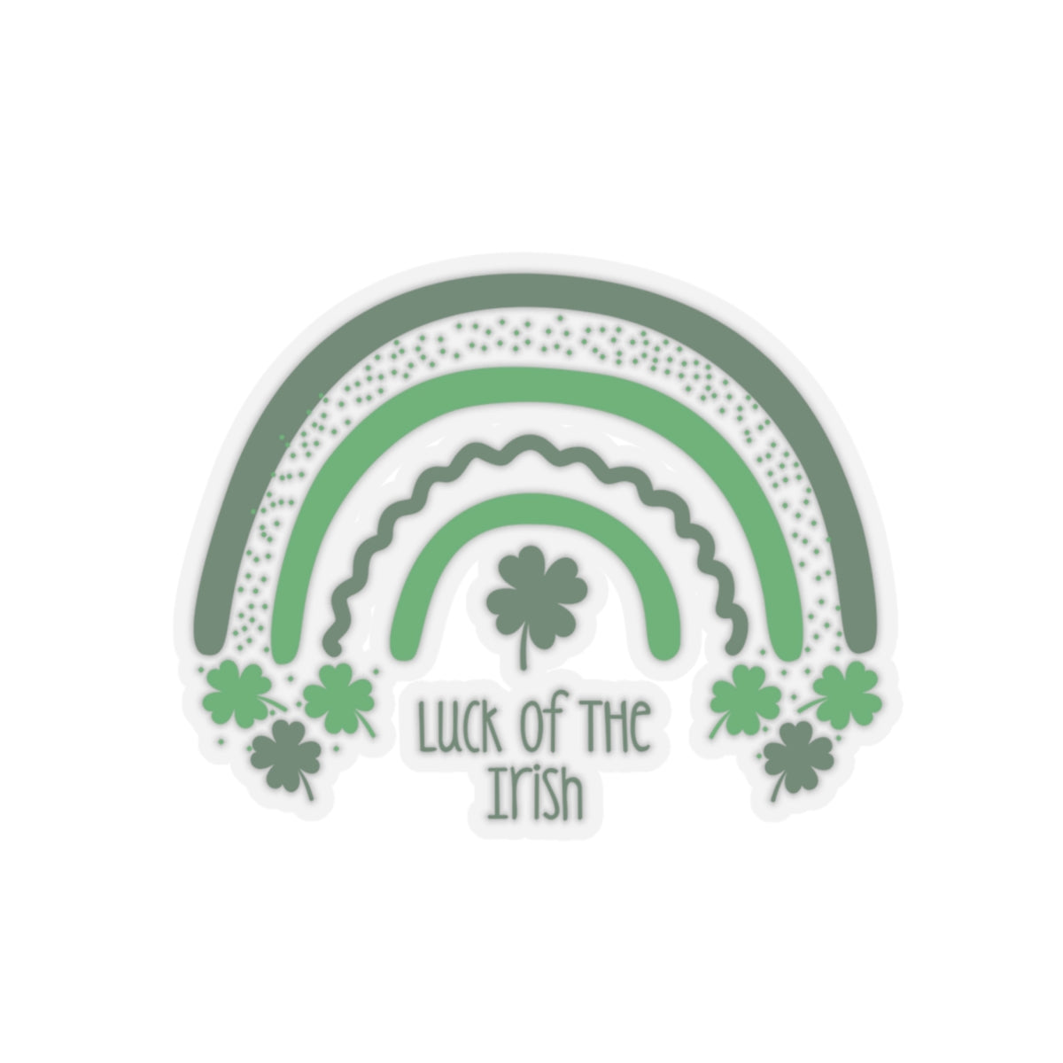 Get Lucky with our 'Luck of the Irish' Sticker Set: Vibrant Designs for Fortune and Fun
