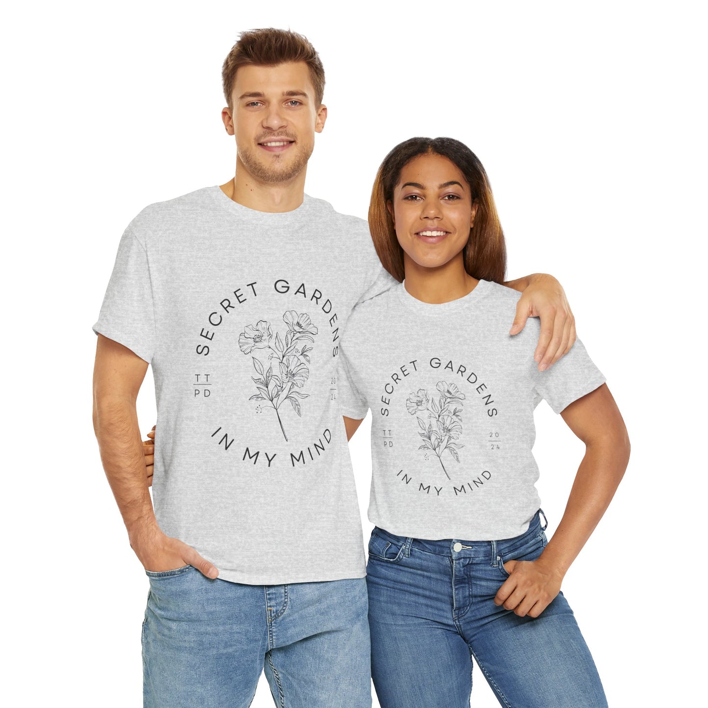 I Hate It Here - "Secret Gardens" - Unisex Heavy Cotton Tee