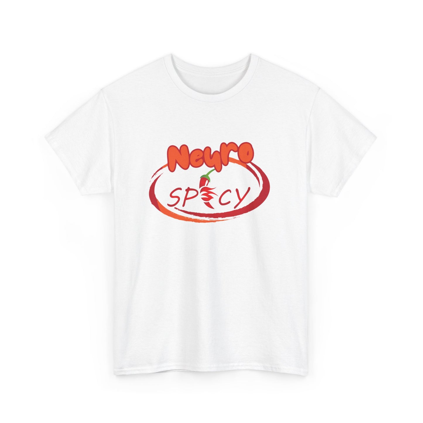 "Neuro Spicy Unisex Heavy Cotton Tee – The Ultimate Blend of Comfort and Style"