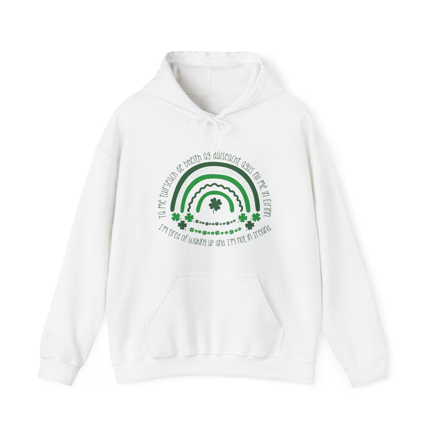 Irish Dreamer Hooded Sweatshirt - Cozy Comfort with a Touch of Ireland