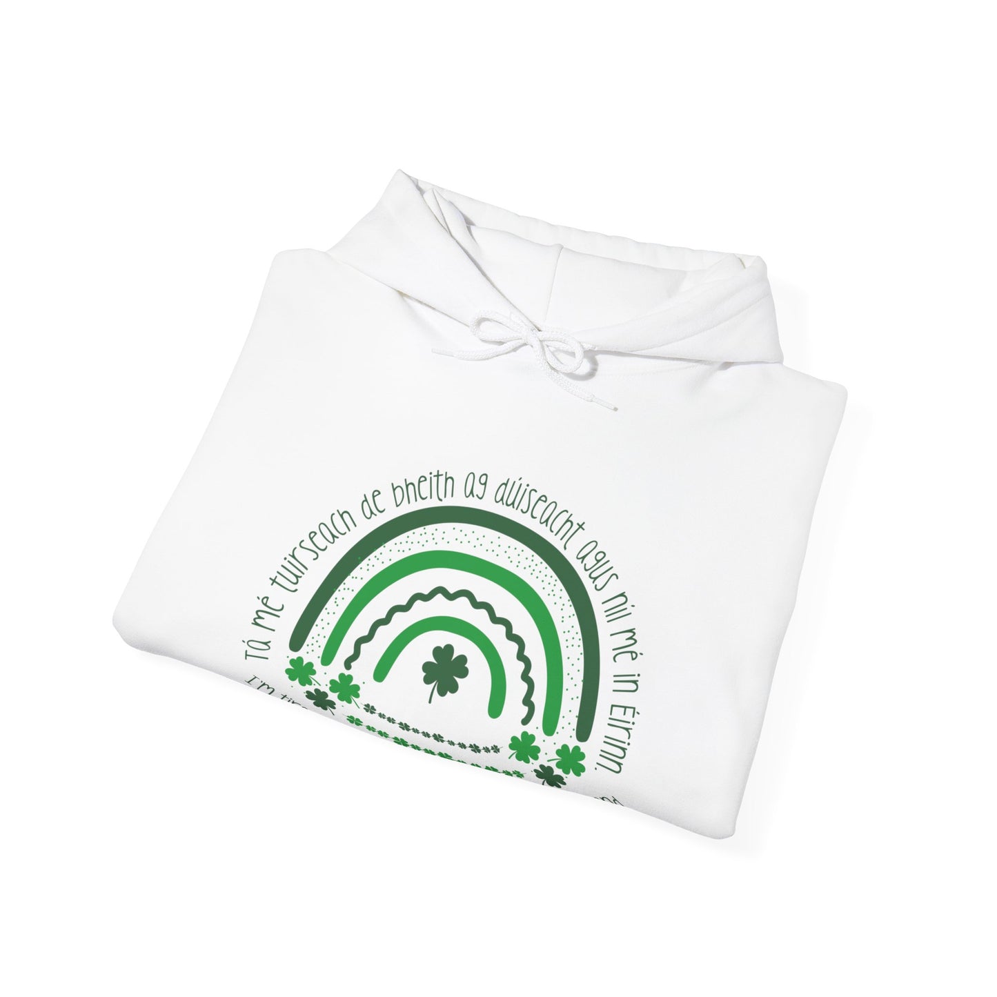 Irish Dreamer Hooded Sweatshirt - Cozy Comfort with a Touch of Ireland
