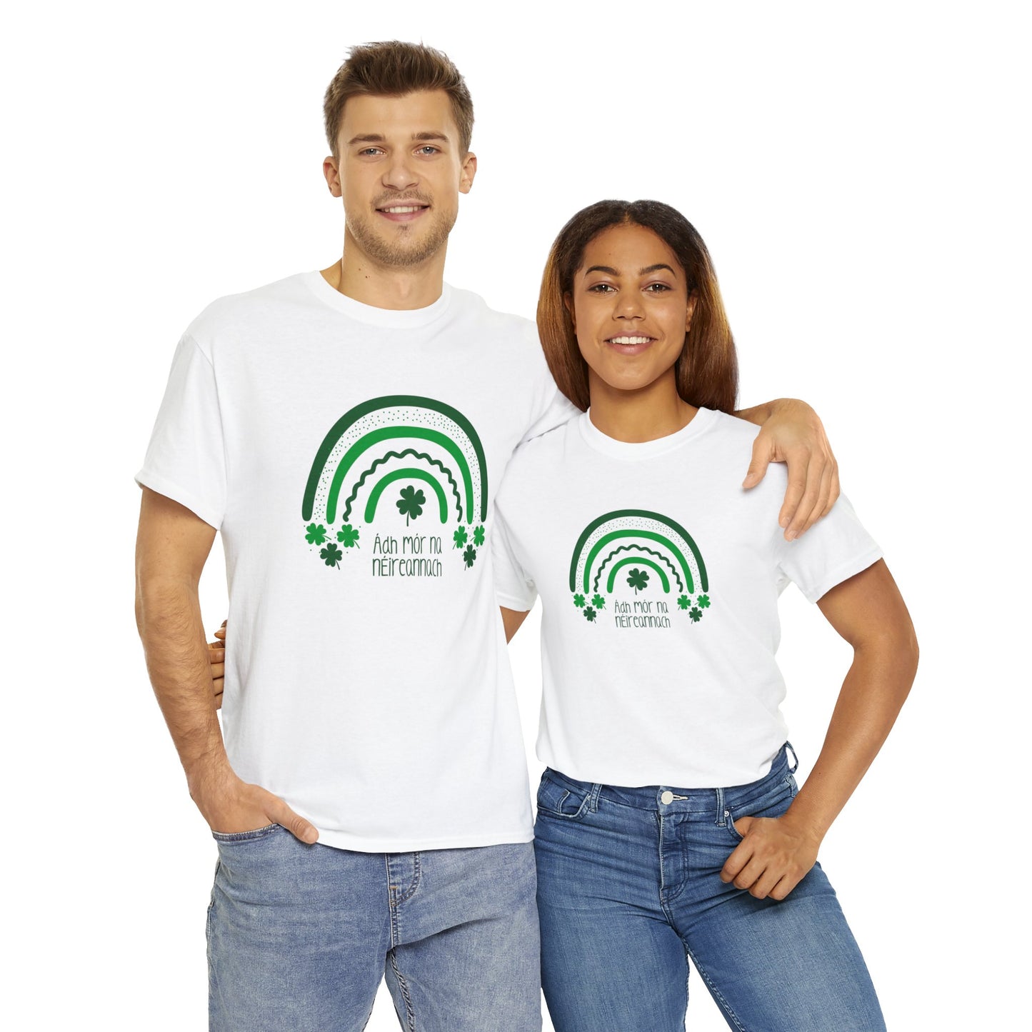 Ádh mór na nÉireannach Tee - Embrace the Luck of the Irish in Style!