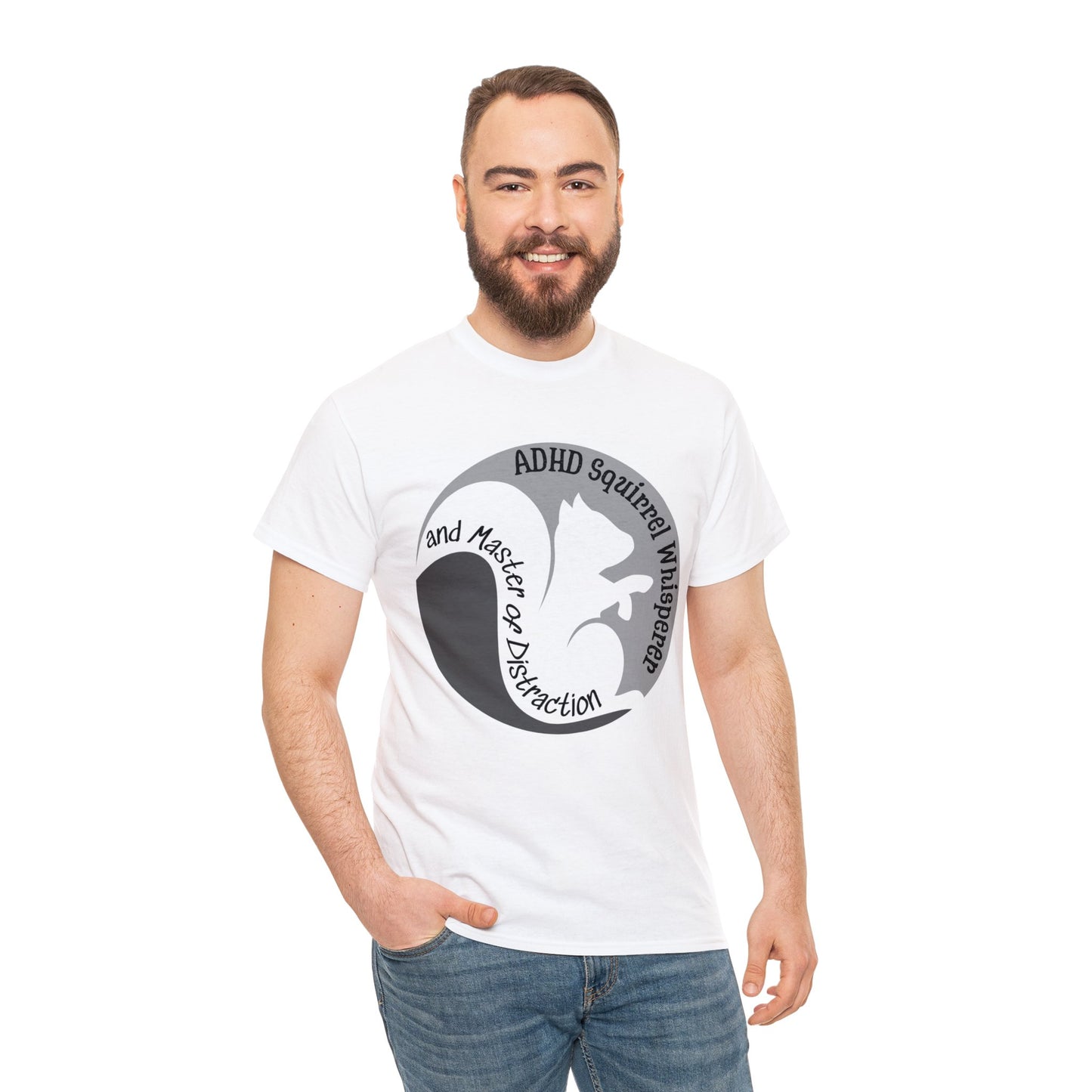 ADHD Squirrel Whisperer Tee - Embrace the Chaos in Style!
