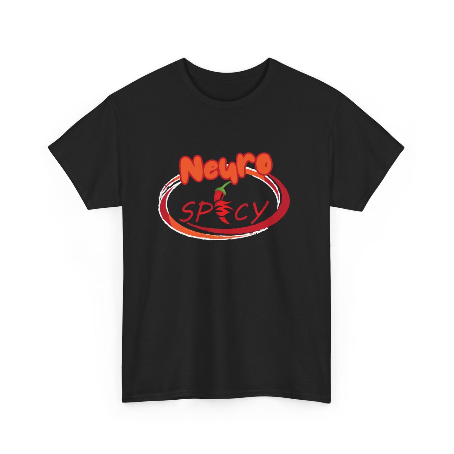 "Neuro Spicy Unisex Heavy Cotton Tee – The Ultimate Blend of Comfort and Style"