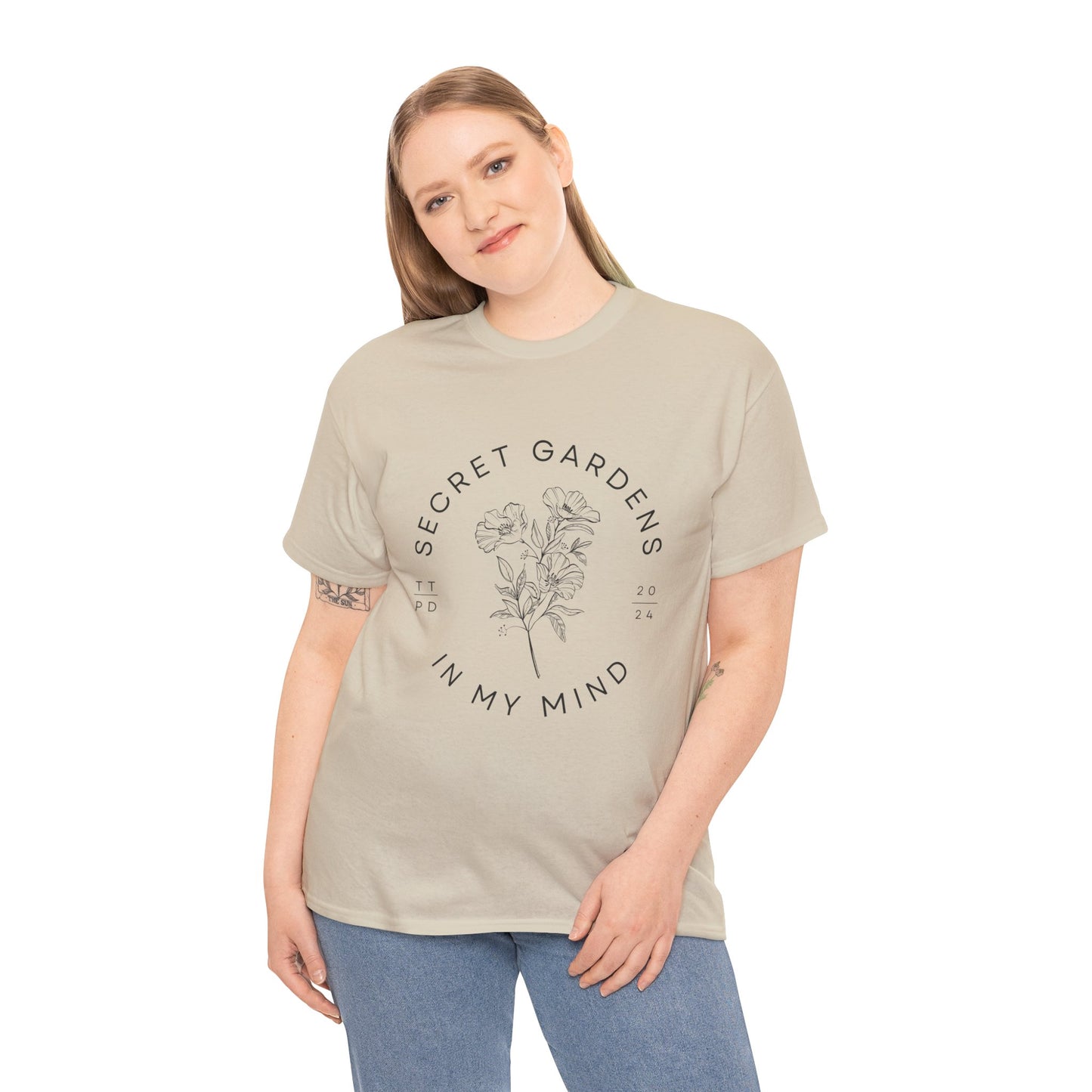 I Hate It Here - "Secret Gardens" - Unisex Heavy Cotton Tee