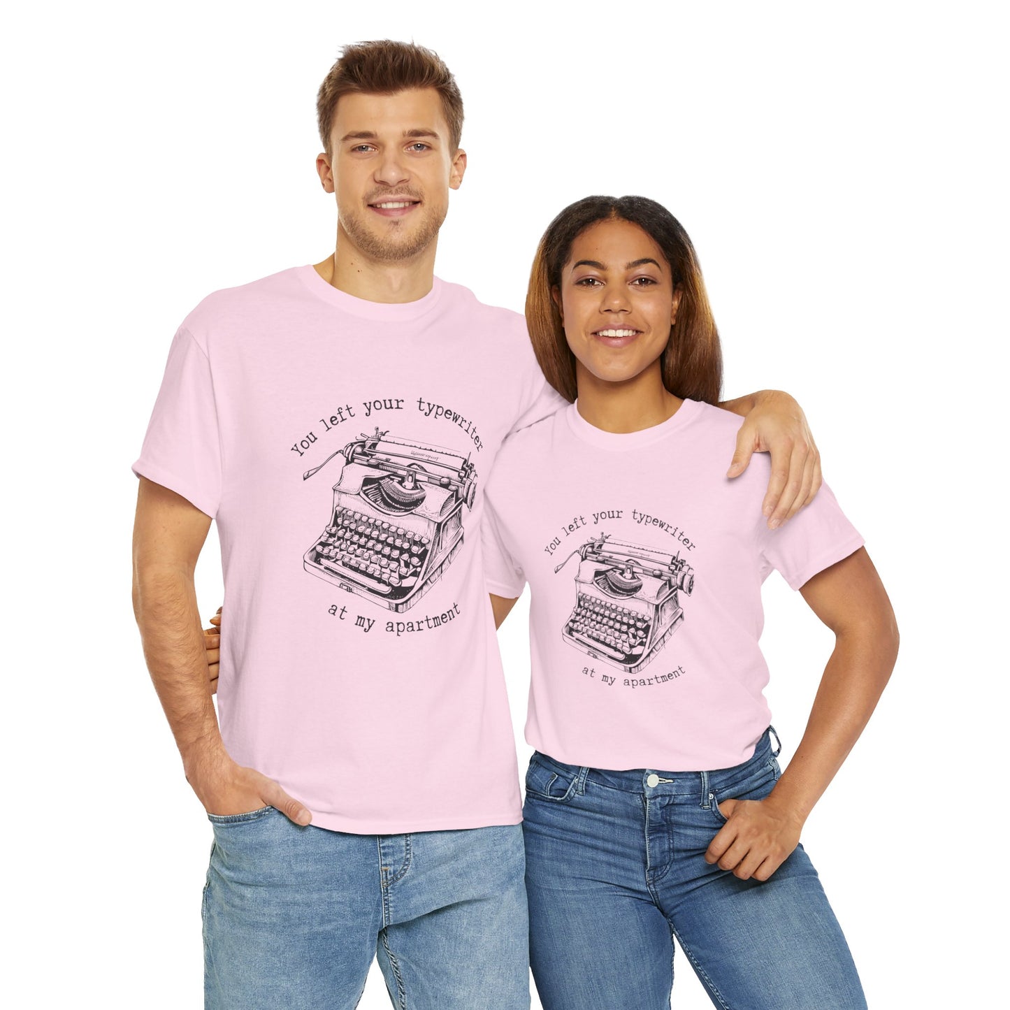 Your Forgot Your Typewriter - Unisex Heavy Cotton Tee