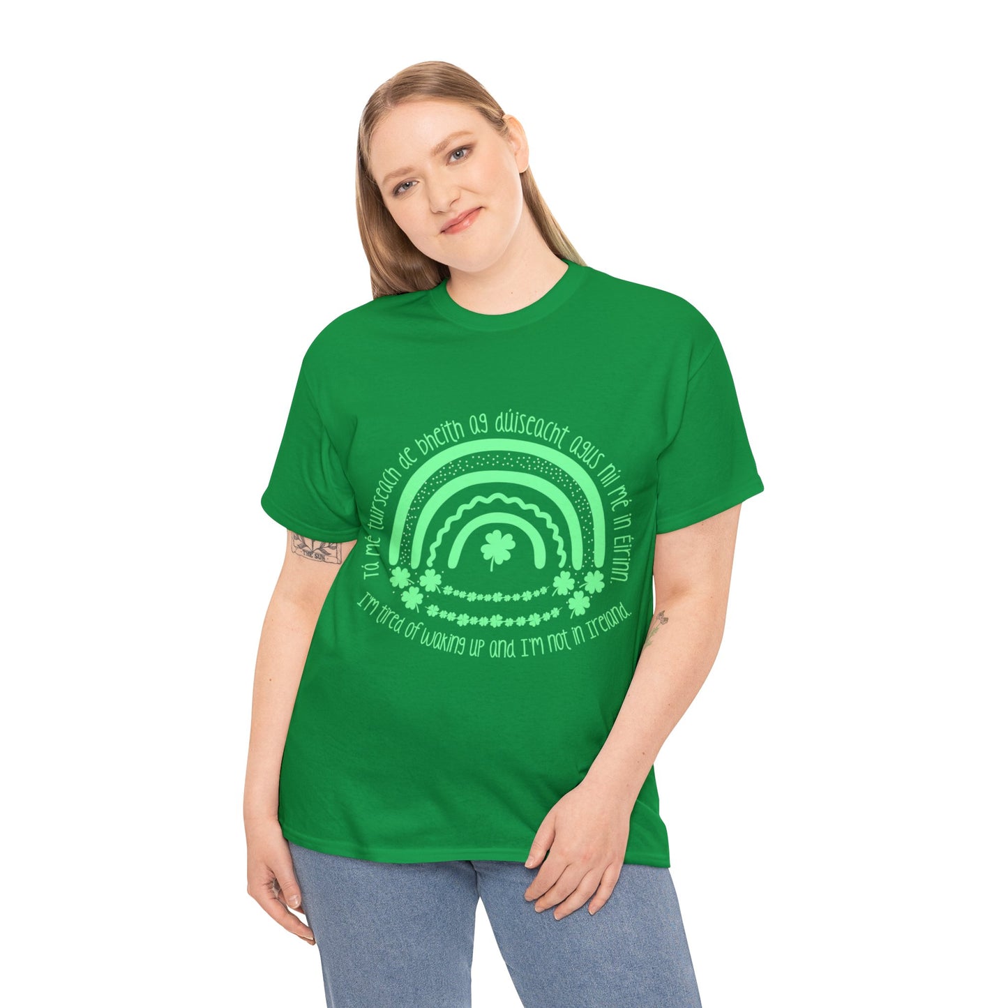 Irish Rainbow Short Sleeve Tee: Comfort, Style, and a Touch of Ireland