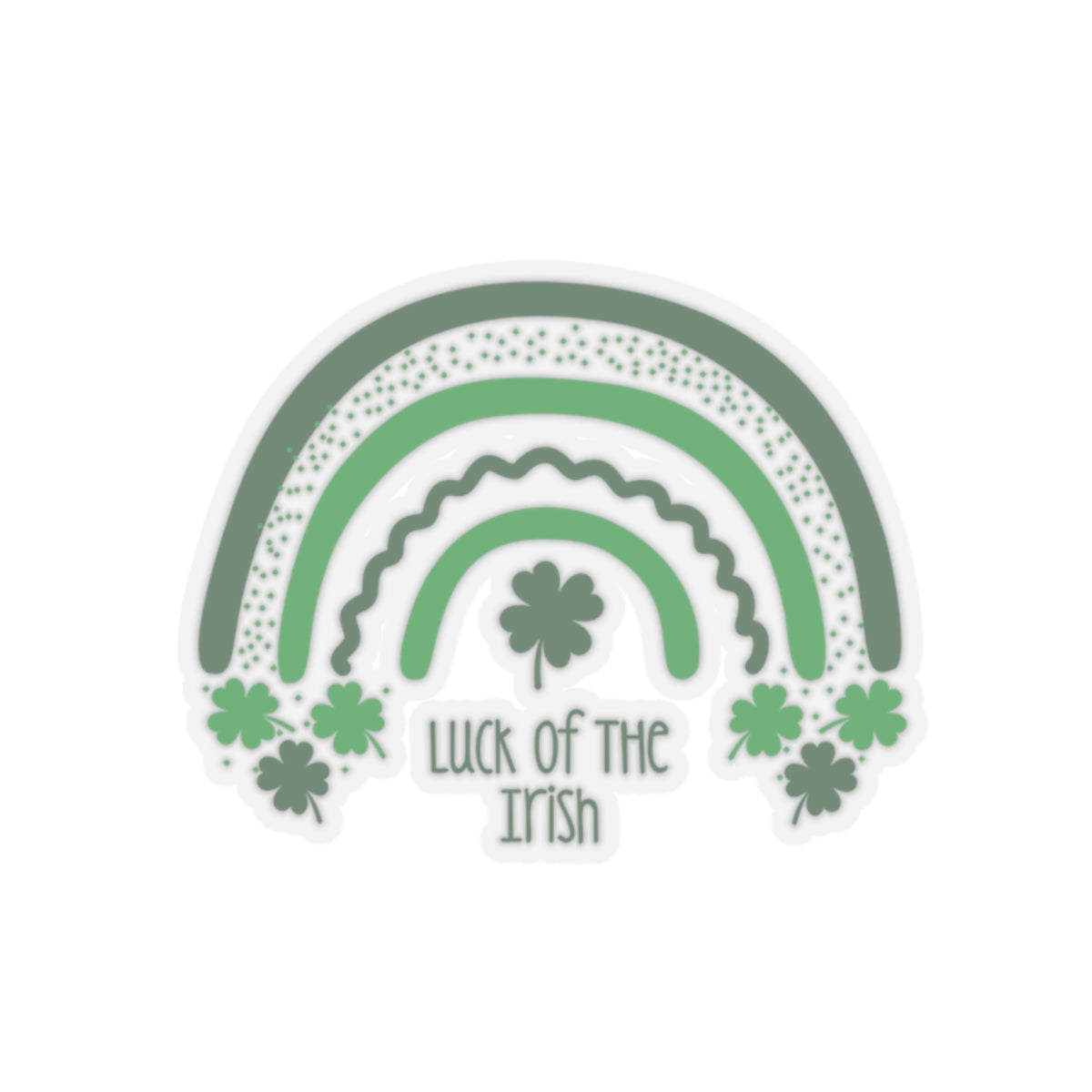 Get Lucky with our 'Luck of the Irish' Sticker Set: Vibrant Designs for Fortune and Fun