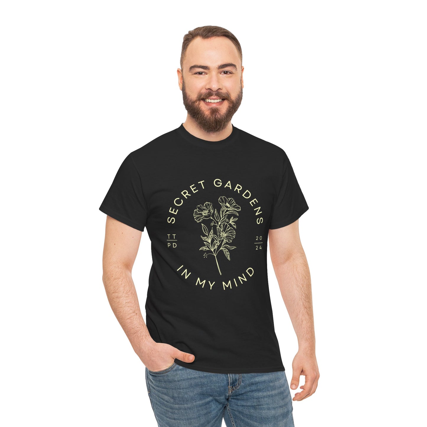 I Hate It Here - "Secret Gardens" - Unisex Heavy Cotton Tee