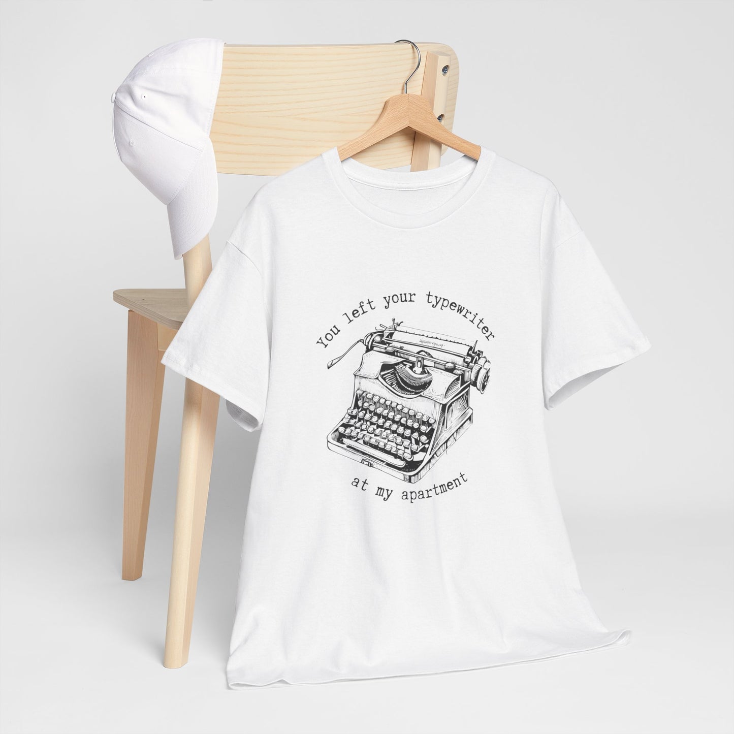 Your Forgot Your Typewriter - Unisex Heavy Cotton Tee