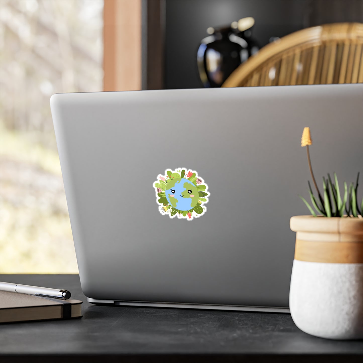 "Clean Earth Vinyl Decal" Sticker Decor Decorative Vinyl Ornaments Tiles Sticker