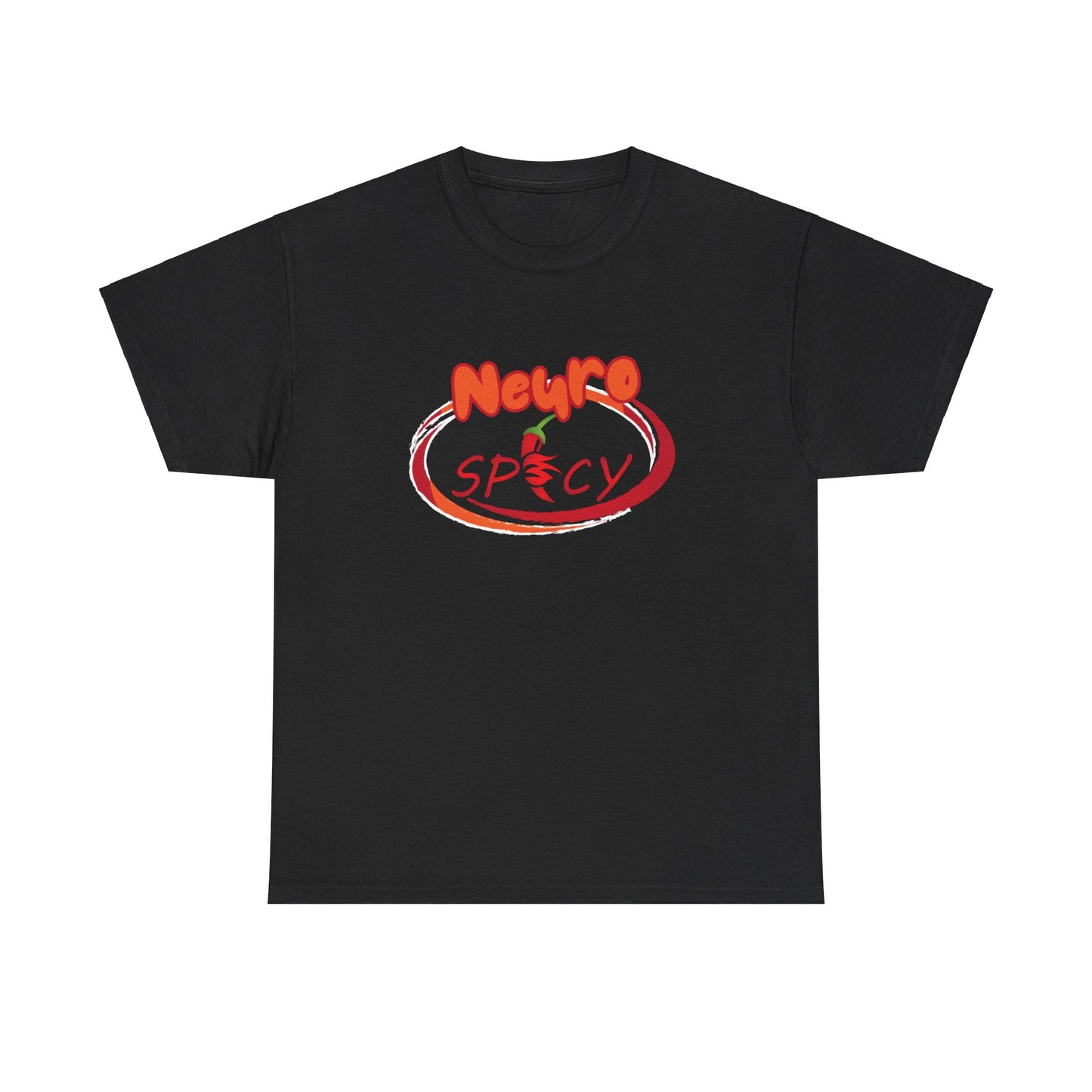 "Neuro Spicy Unisex Heavy Cotton Tee – The Ultimate Blend of Comfort and Style"