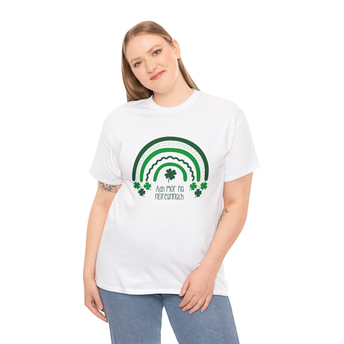 Ádh mór na nÉireannach Tee - Embrace the Luck of the Irish in Style!