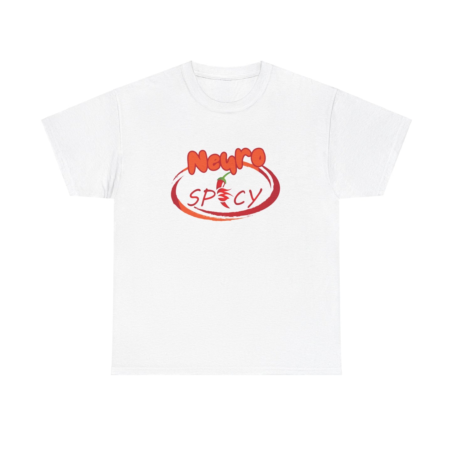 "Neuro Spicy Unisex Heavy Cotton Tee – The Ultimate Blend of Comfort and Style"