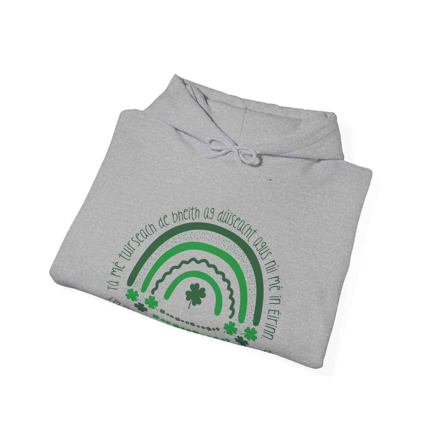 Irish Dreamer Hooded Sweatshirt - Cozy Comfort with a Touch of Ireland