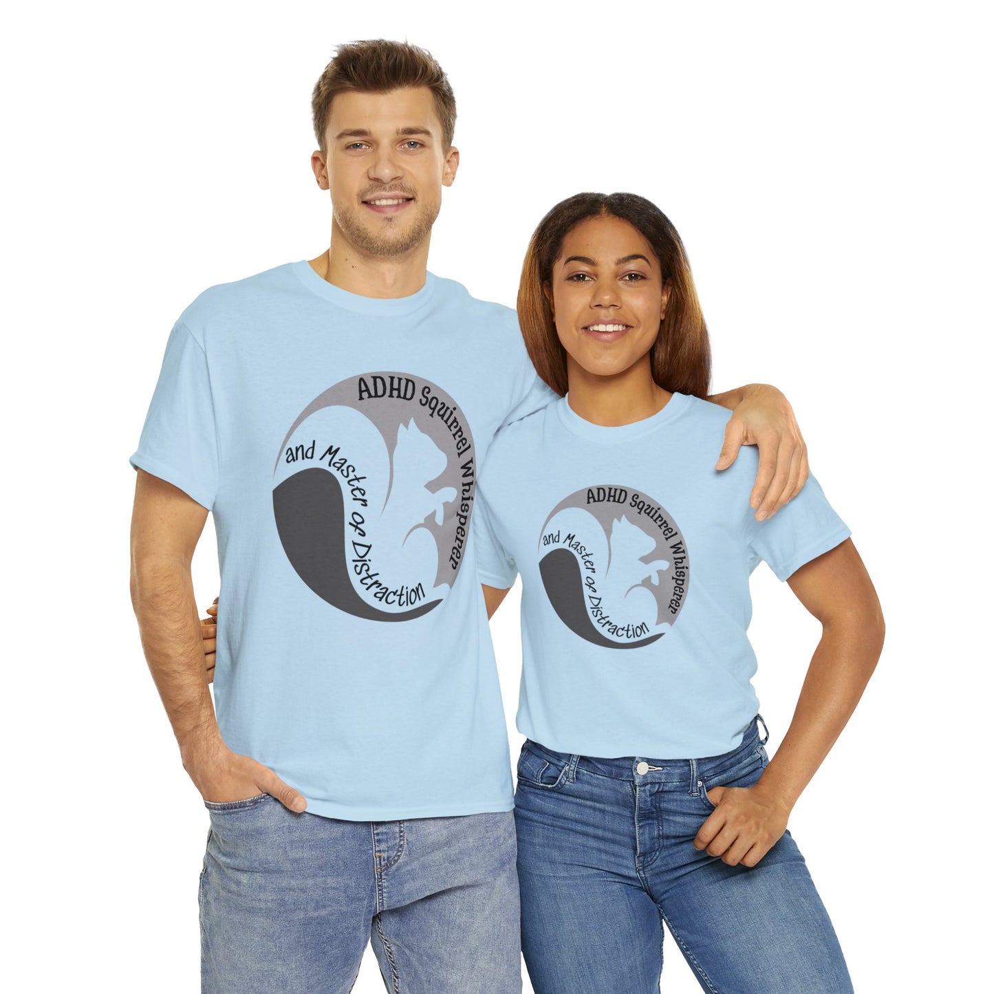 ADHD Squirrel Whisperer Tee - Embrace the Chaos in Style!