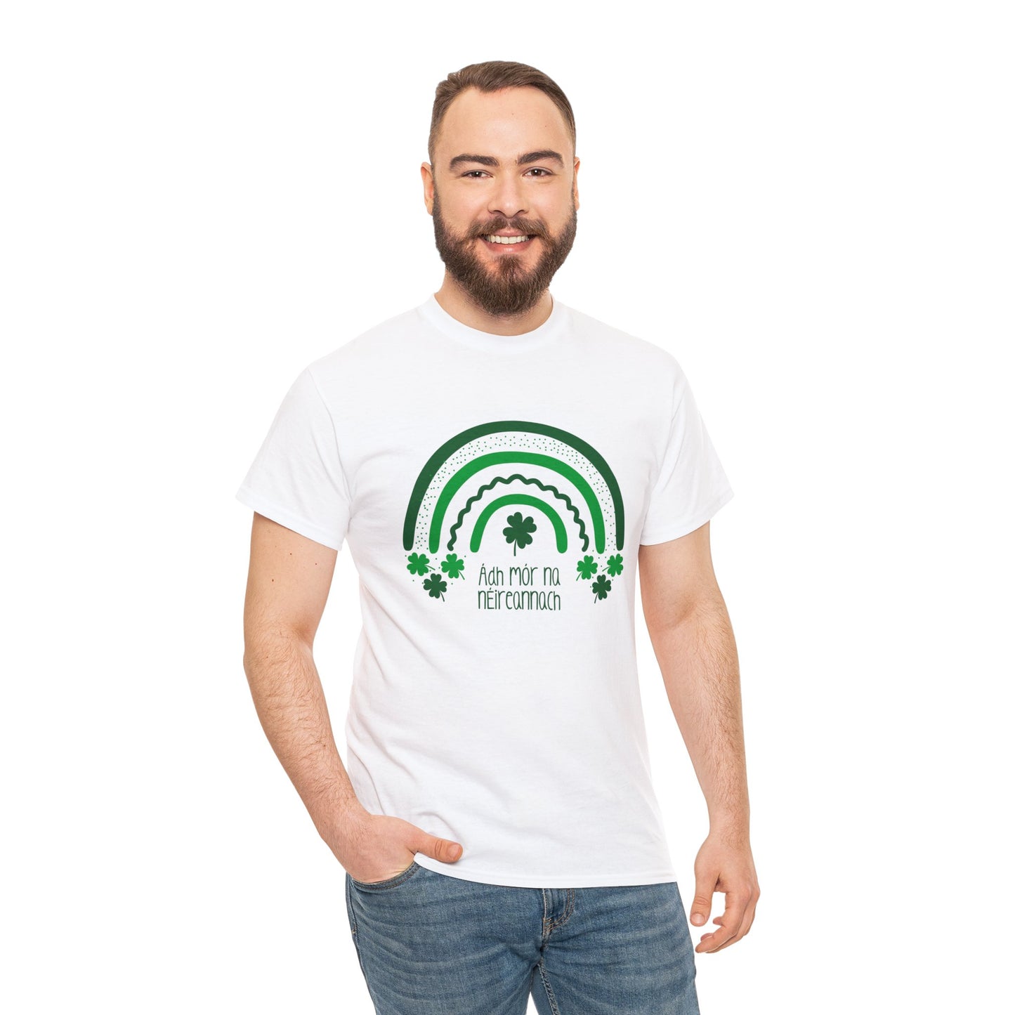 Ádh mór na nÉireannach Tee - Embrace the Luck of the Irish in Style!