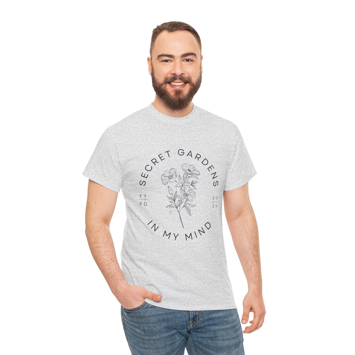 I Hate It Here - "Secret Gardens" - Unisex Heavy Cotton Tee