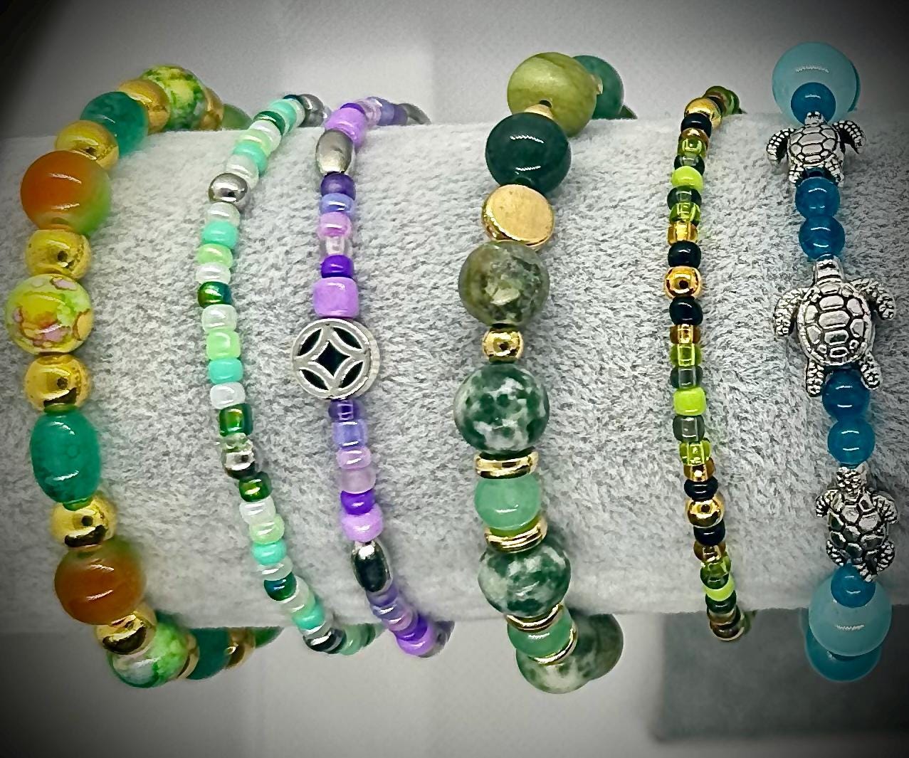 Handmade Beaded Bracelets Vibrant, Unique & Perfect for Stacking - Part 2