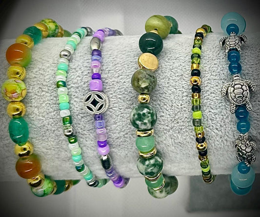 Handmade Beaded Bracelets  Vibrant, Unique & Perfect for Stacking - Part 2