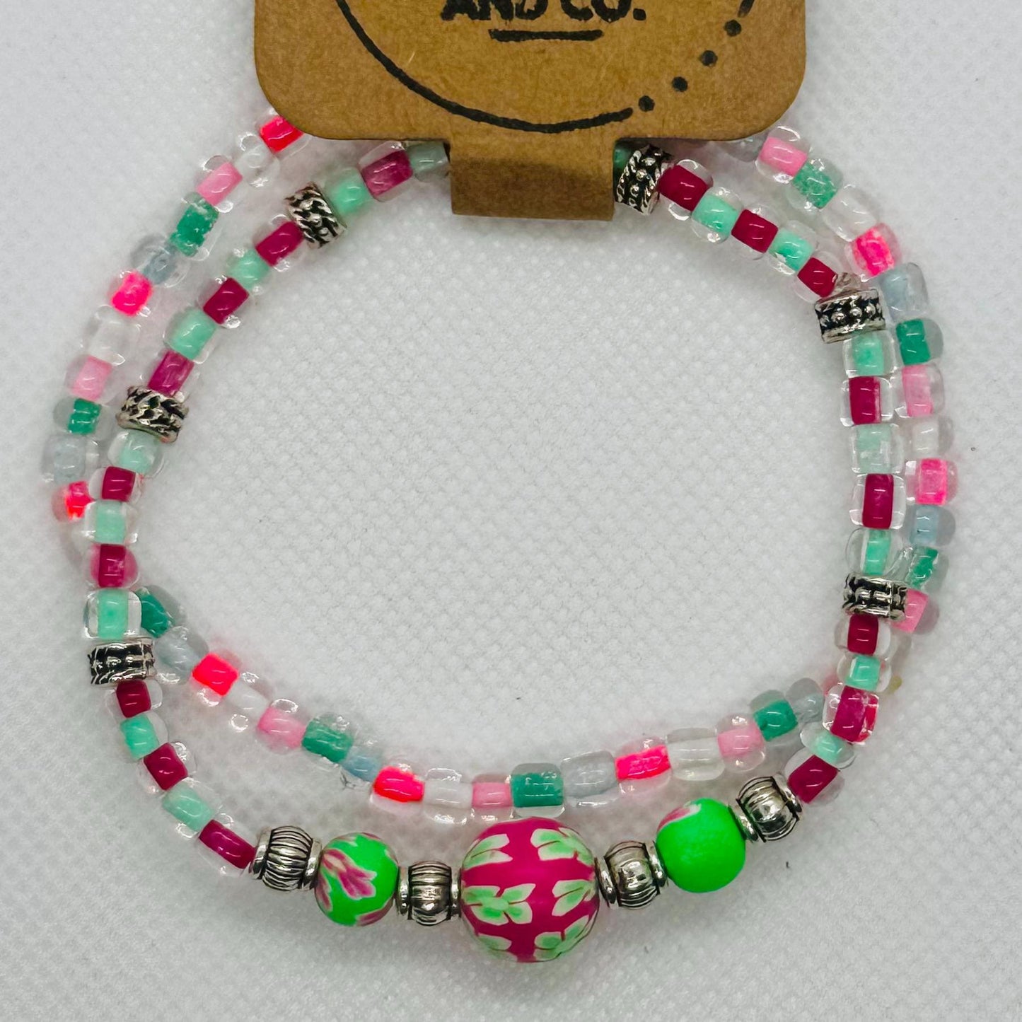Handmade Beaded Bracelets Vibrant, Unique & Perfect for Stacking - Part 6