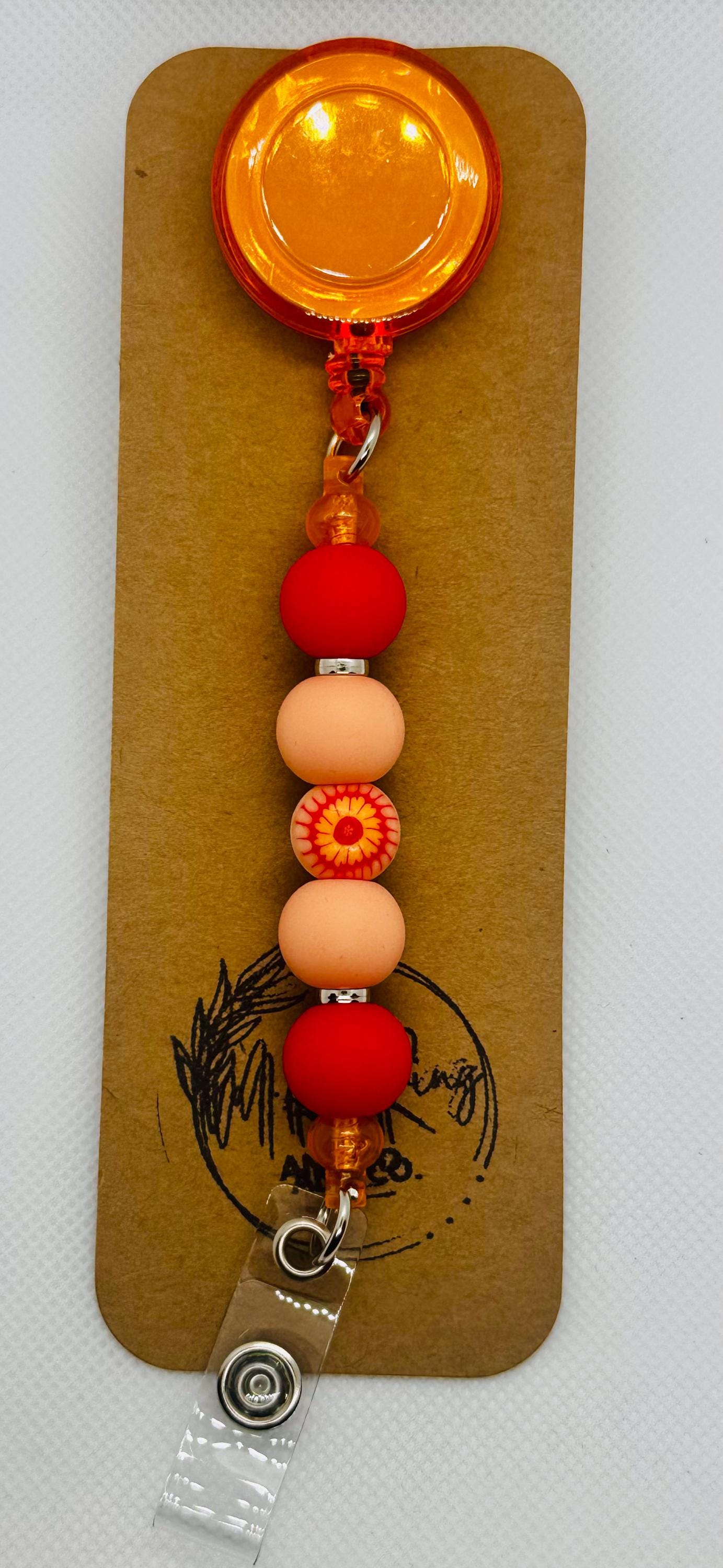 Beaded Retractable Badge Holders Stylish & Functional ID Accessory - Part 2
