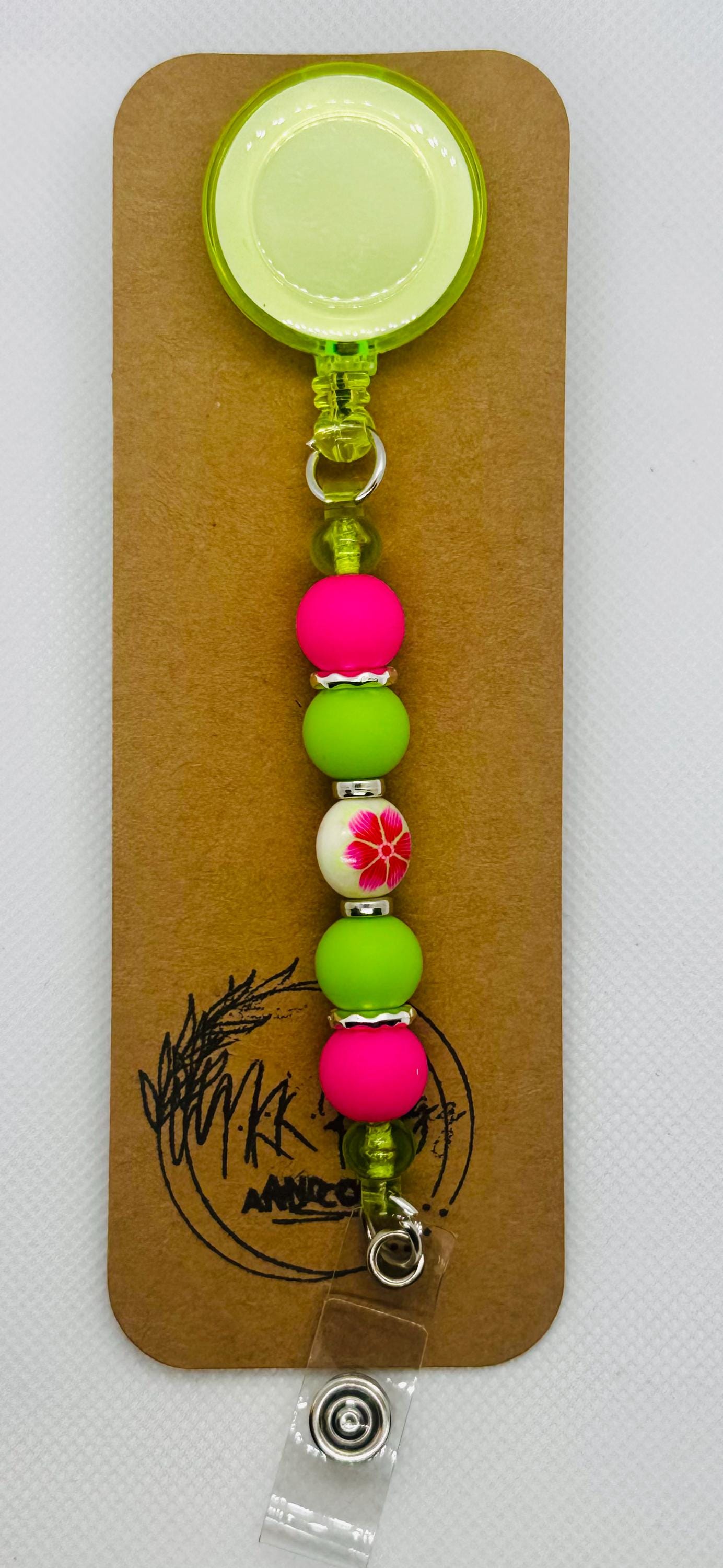 Beaded Retractable Badge Holders Stylish & Functional ID Accessory - Part 2