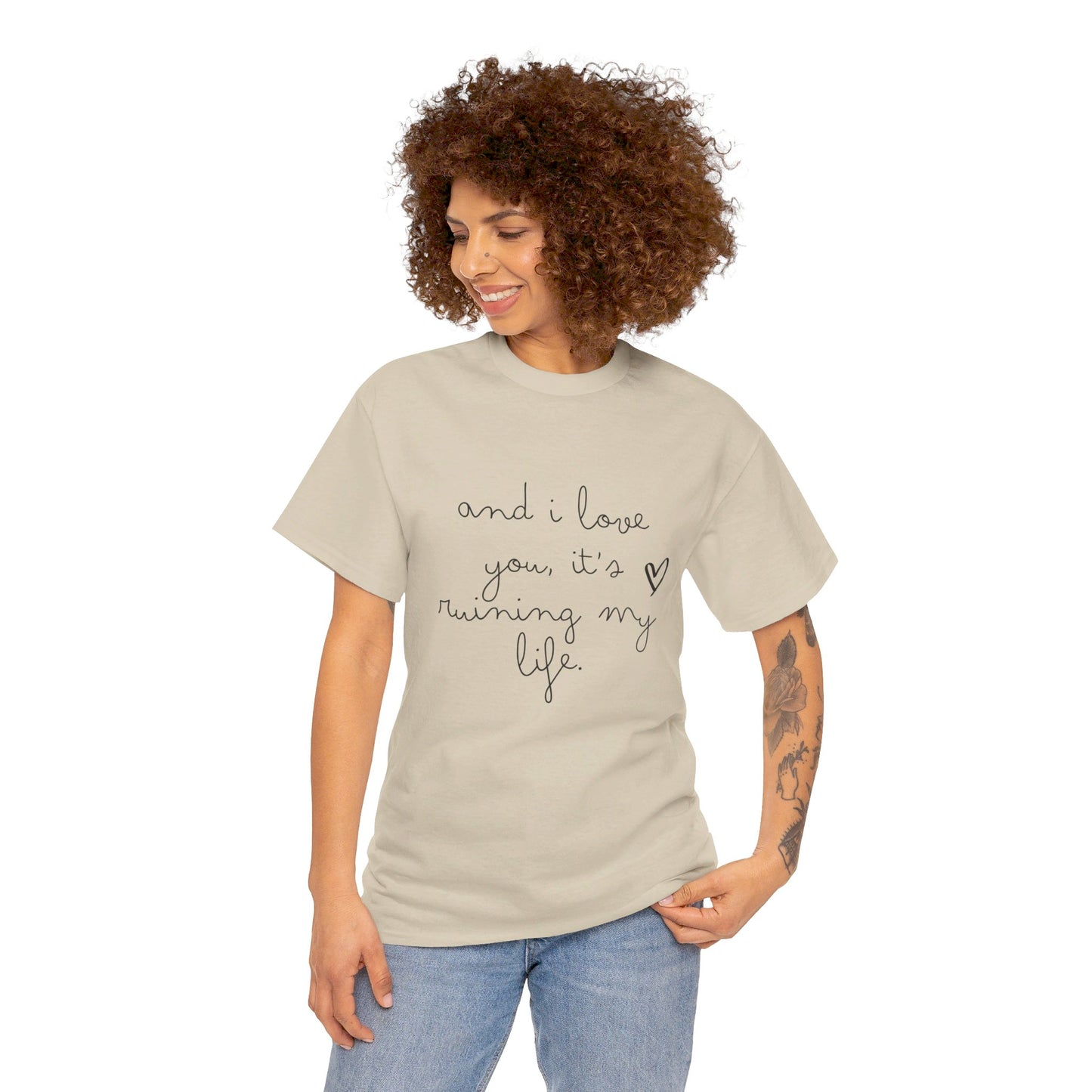 14 Days - "I care but you're horrible" - Unisex Heavy Cotton Tee