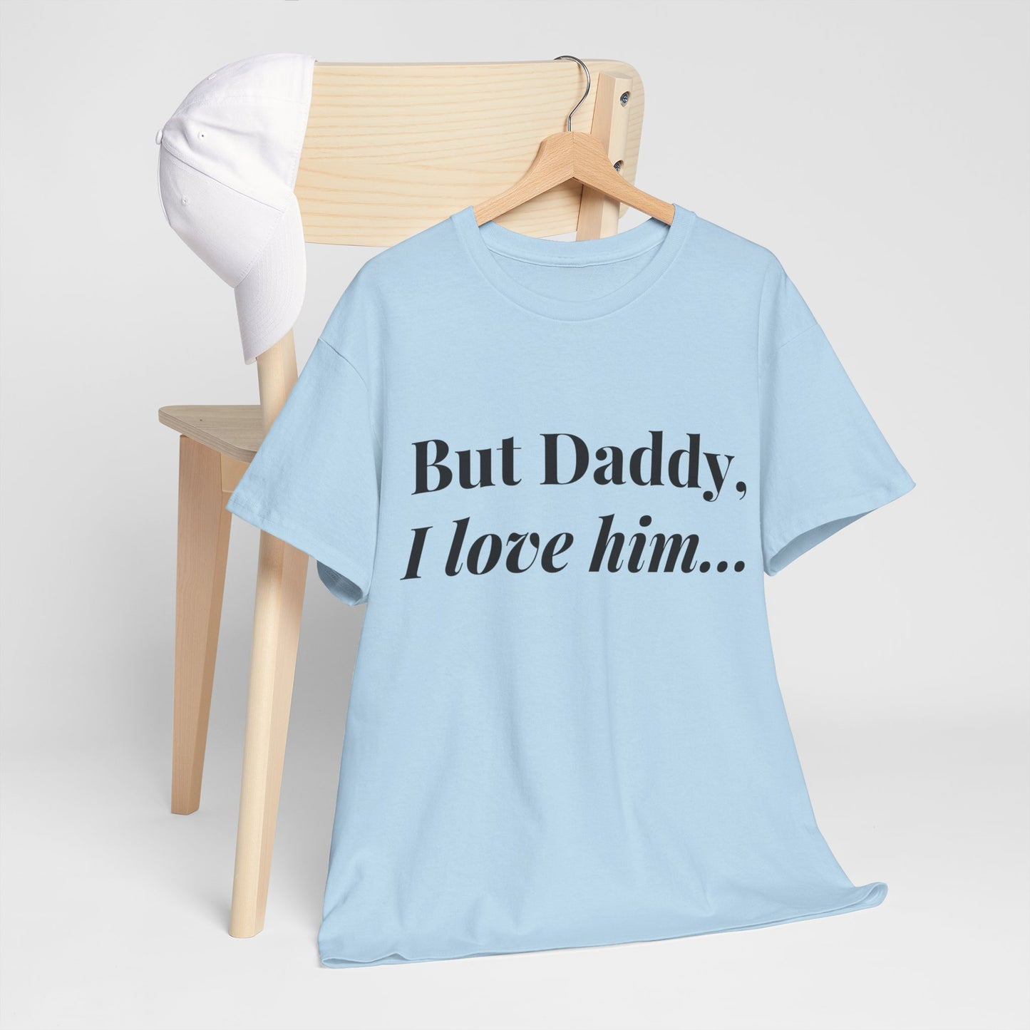 Daddy, I "heart" Him - Unisex Heavy Cotton Tee