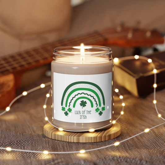 Luck of the Irish Clean Cotton Scented Candle - Aromatherapy in a Jar