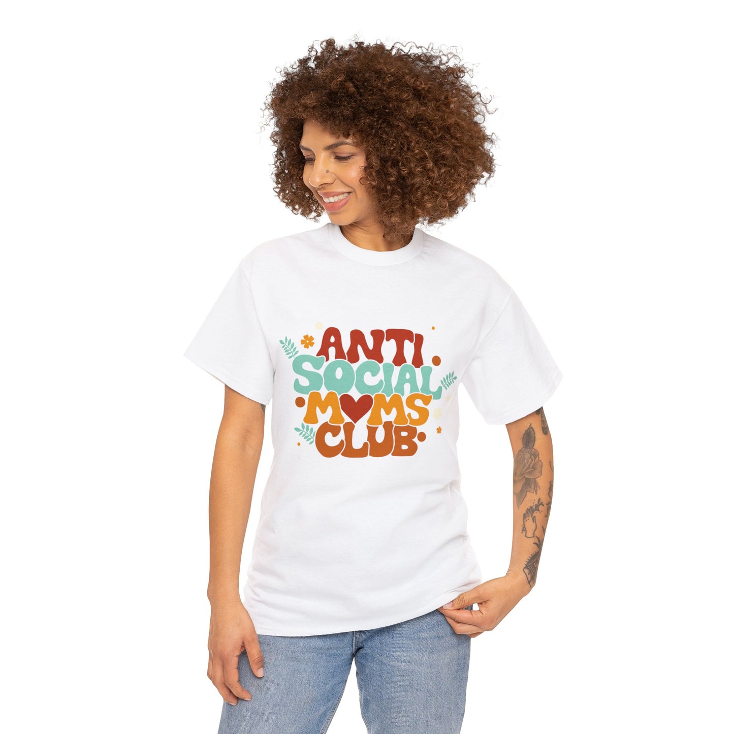 Anti Social Moms Club Short Sleeve Heavy Cotton Tee