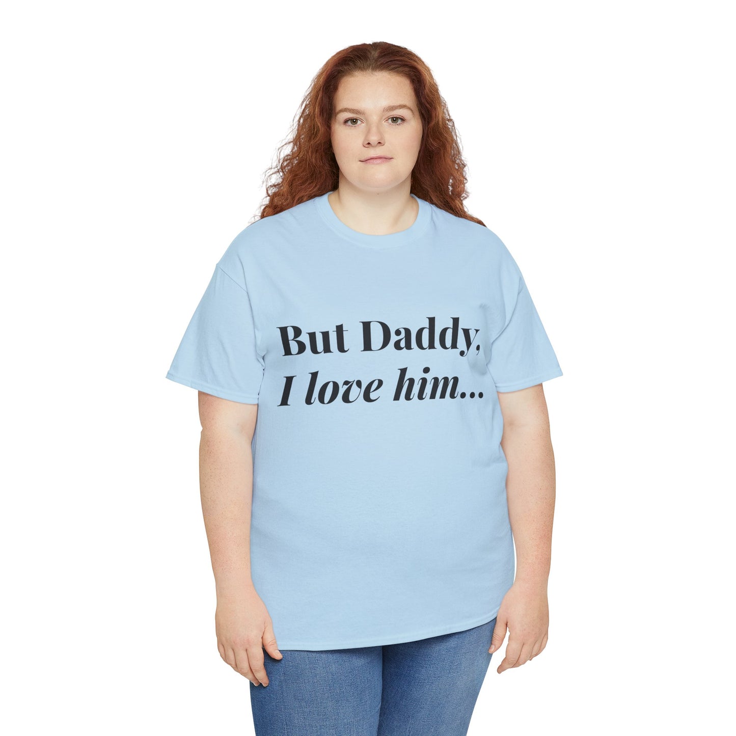 Daddy, I "heart" Him - Unisex Heavy Cotton Tee