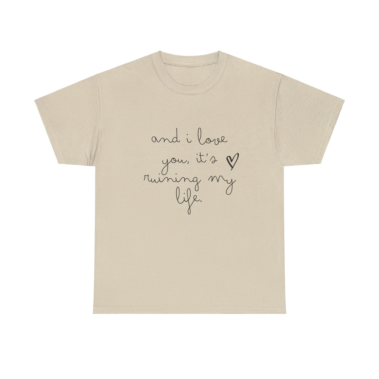 14 Days - "I care but you're horrible" - Unisex Heavy Cotton Tee