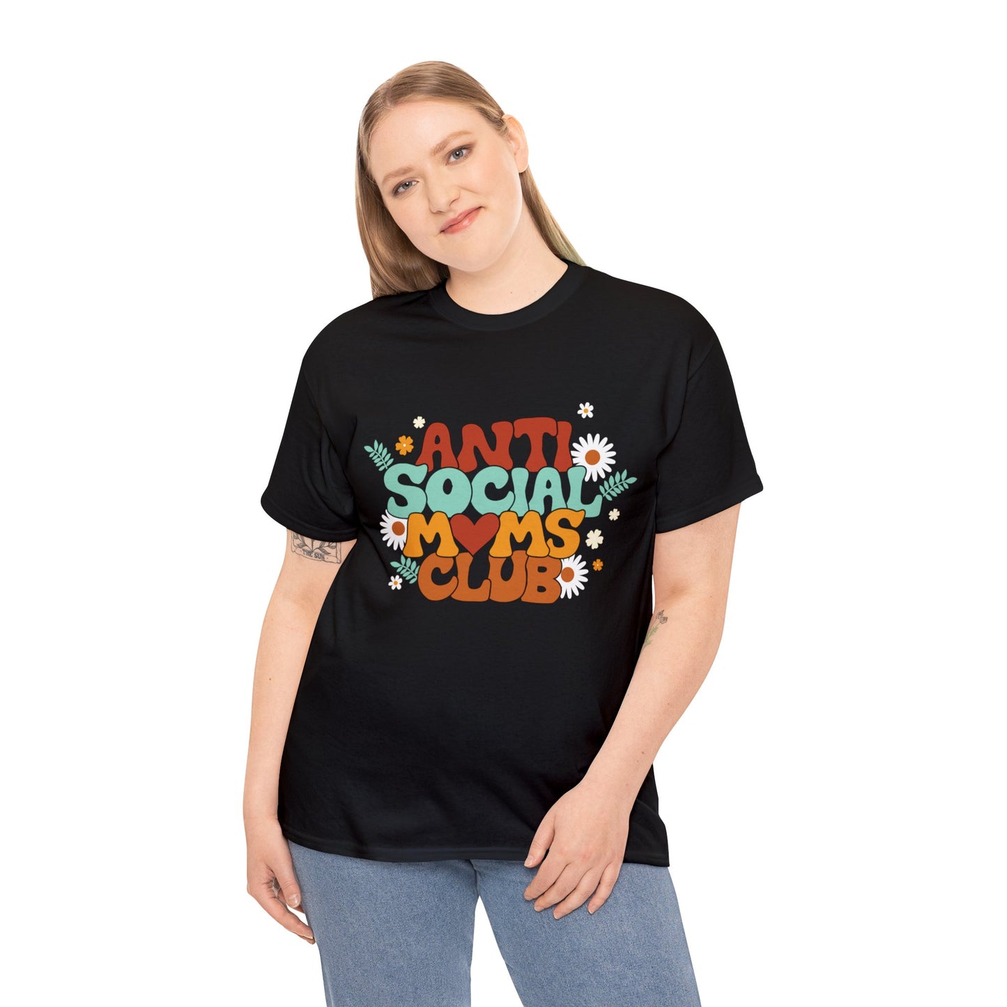 Anti Social Moms Club Short Sleeve Heavy Cotton Tee