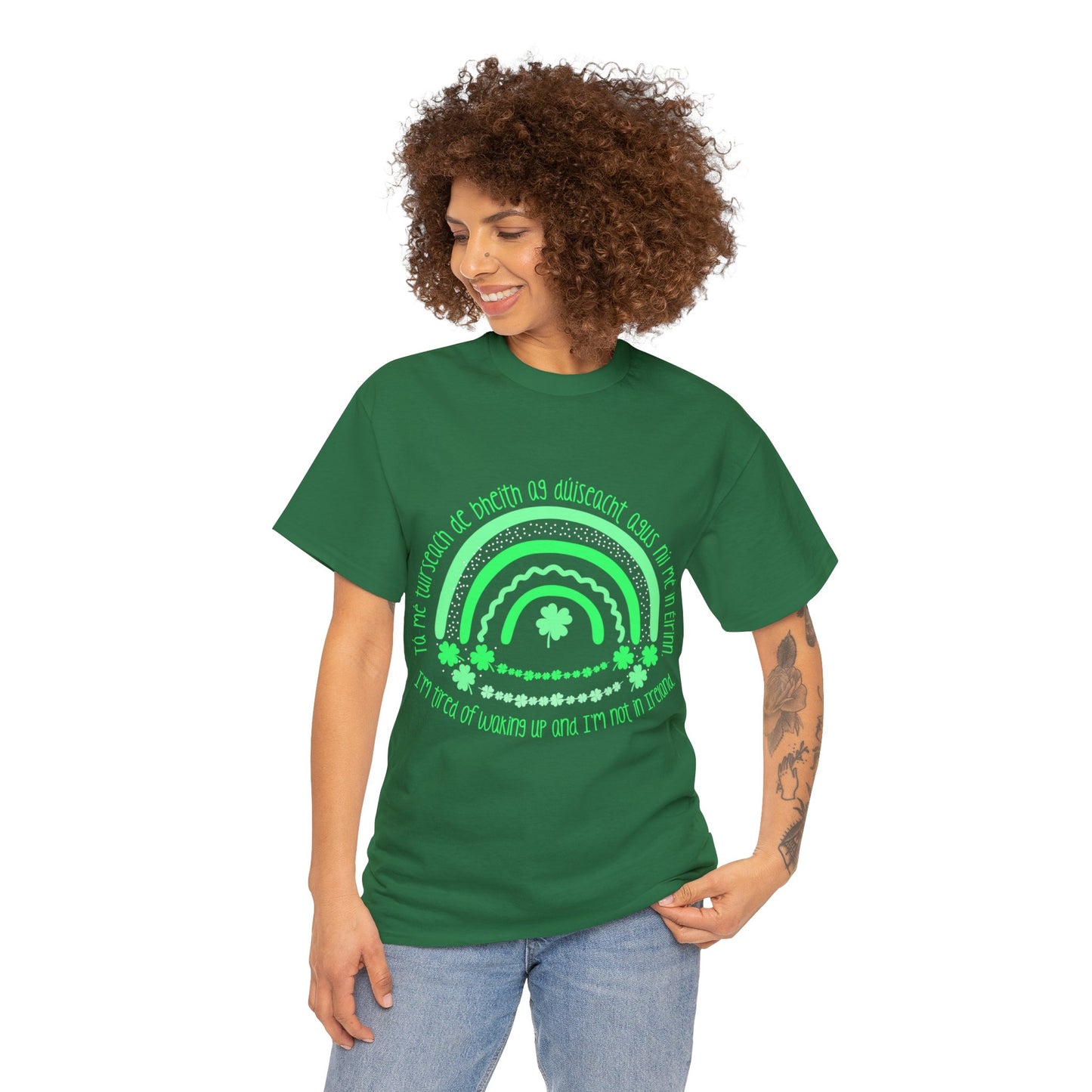 Irish Rainbow Short Sleeve Tee: Comfort, Style, and a Touch of Ireland