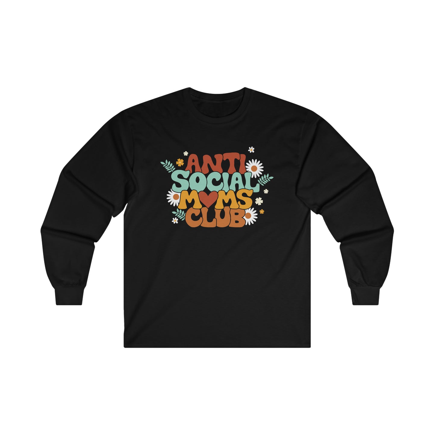 Anti Social Moms Club Cotton Long Sleeve Tee