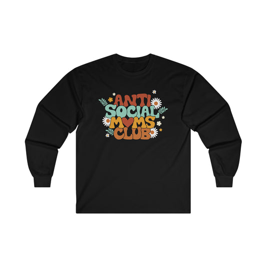 Anti Social Moms Club Cotton Long Sleeve Tee