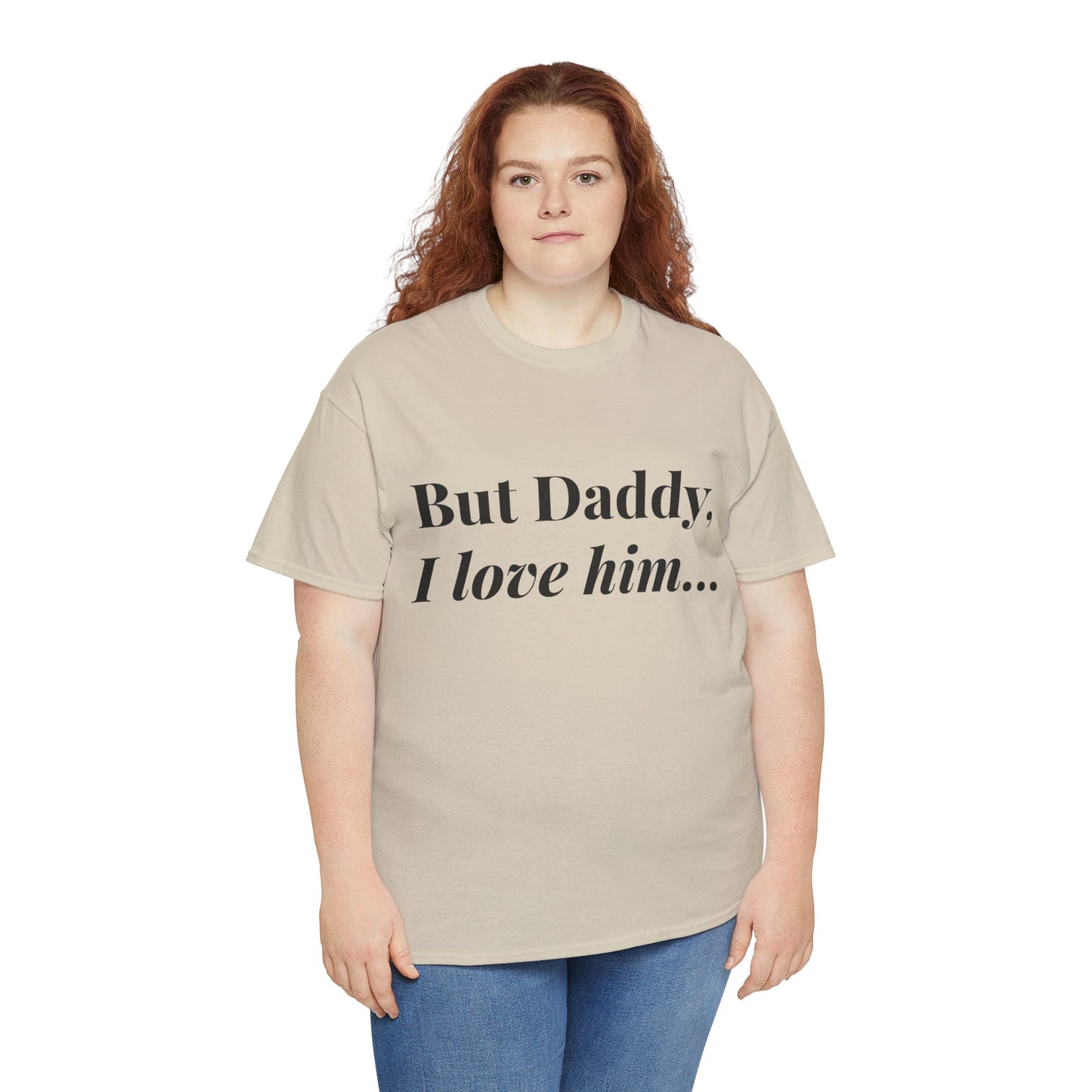 Daddy, I "heart" Him - Unisex Heavy Cotton Tee