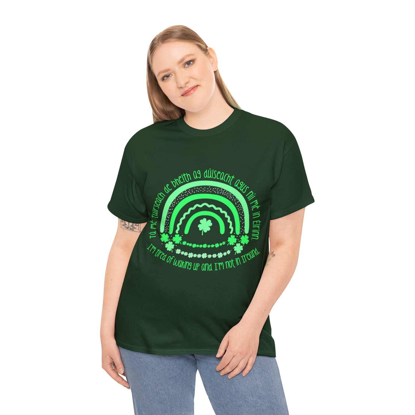 Irish Rainbow Short Sleeve Tee: Comfort, Style, and a Touch of Ireland