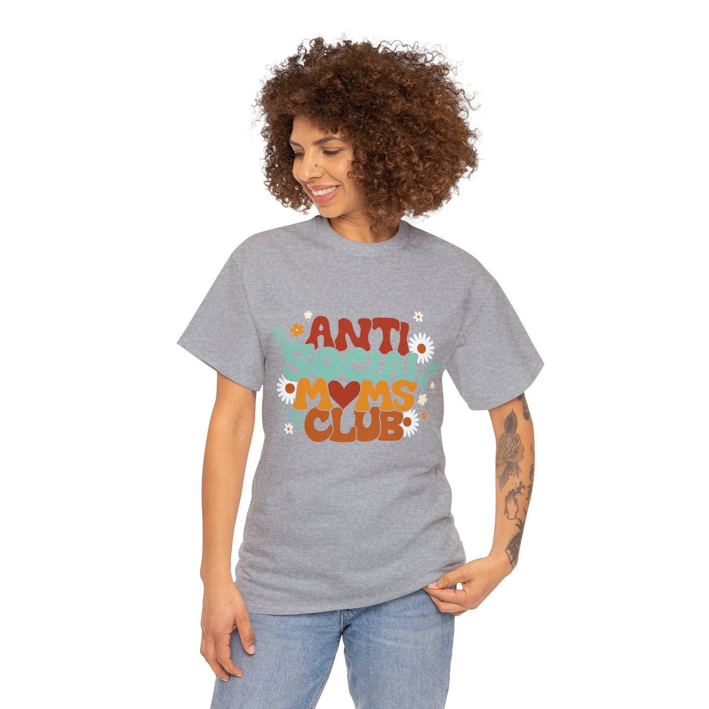 Anti Social Moms Club Short Sleeve Heavy Cotton Tee