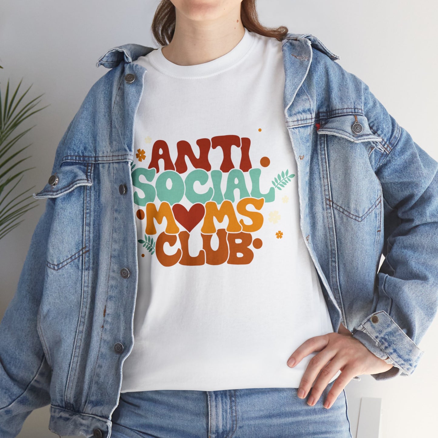 Anti Social Moms Club Short Sleeve Heavy Cotton Tee