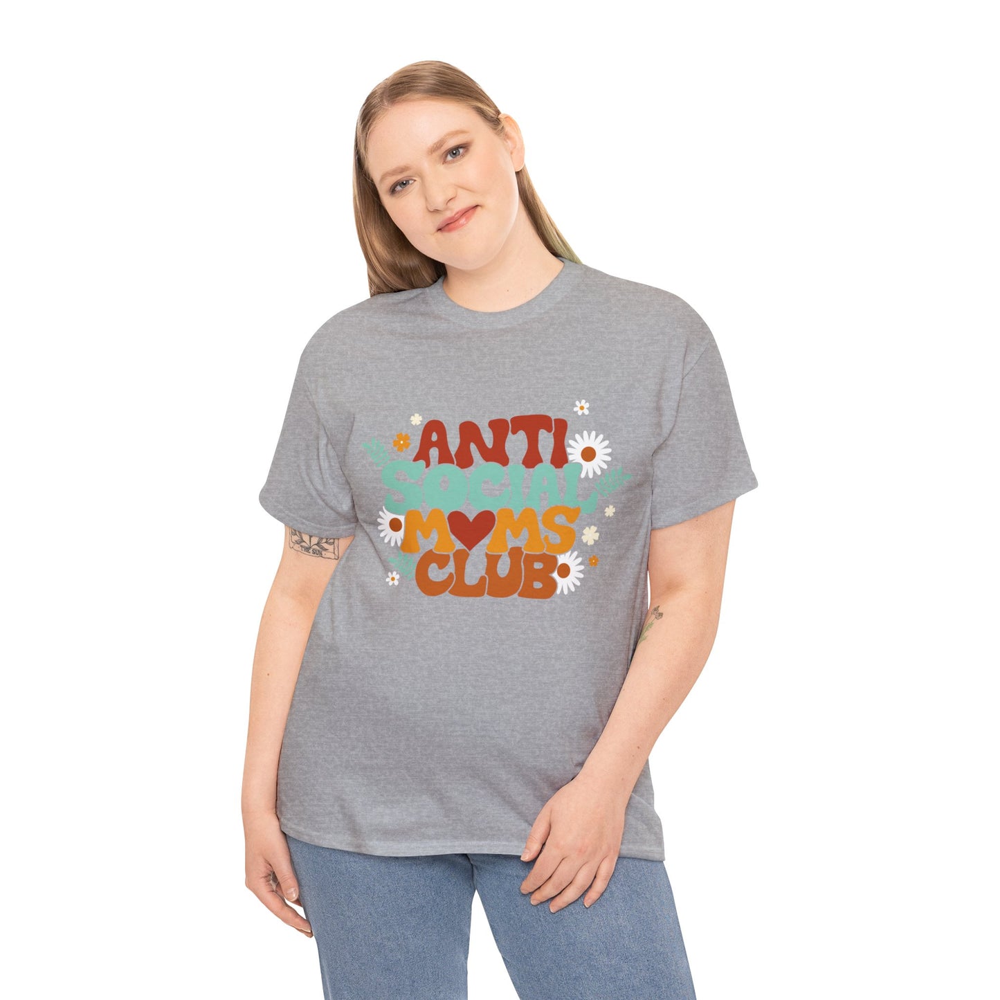 Anti Social Moms Club Short Sleeve Heavy Cotton Tee