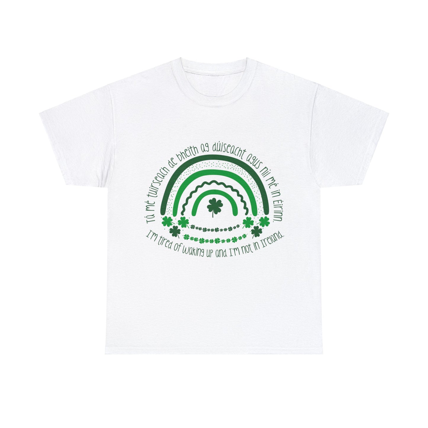 Irish Rainbow Short Sleeve Tee: Comfort, Style, and a Touch of Ireland