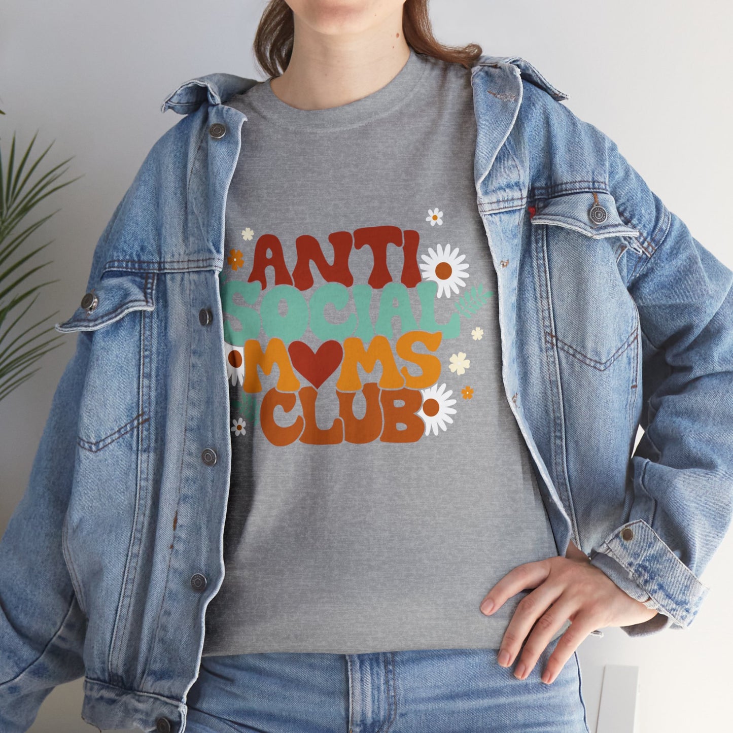 Anti Social Moms Club Short Sleeve Heavy Cotton Tee