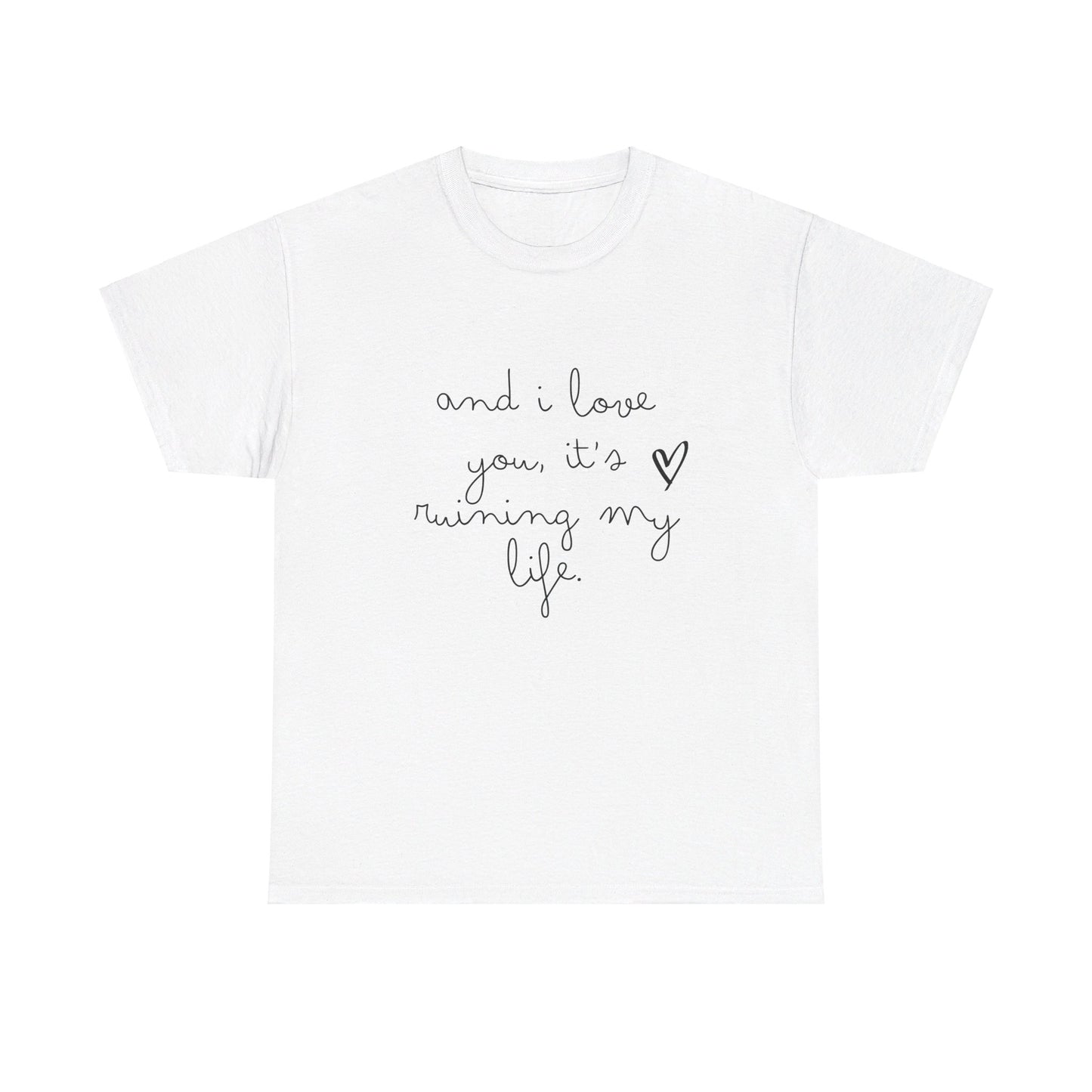 14 Days - "I care but you're horrible" - Unisex Heavy Cotton Tee