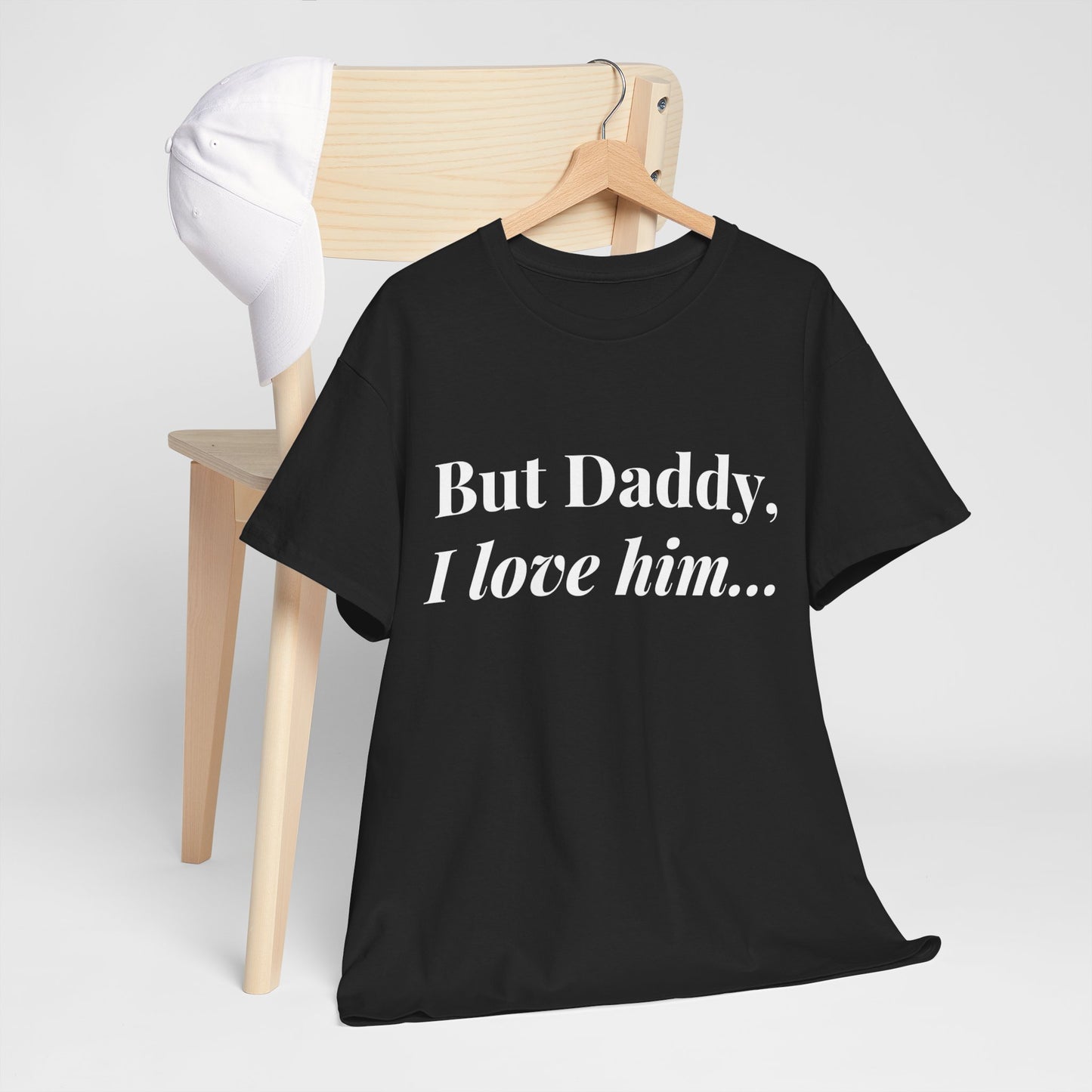 Daddy, I "heart" Him - Unisex Heavy Cotton Tee