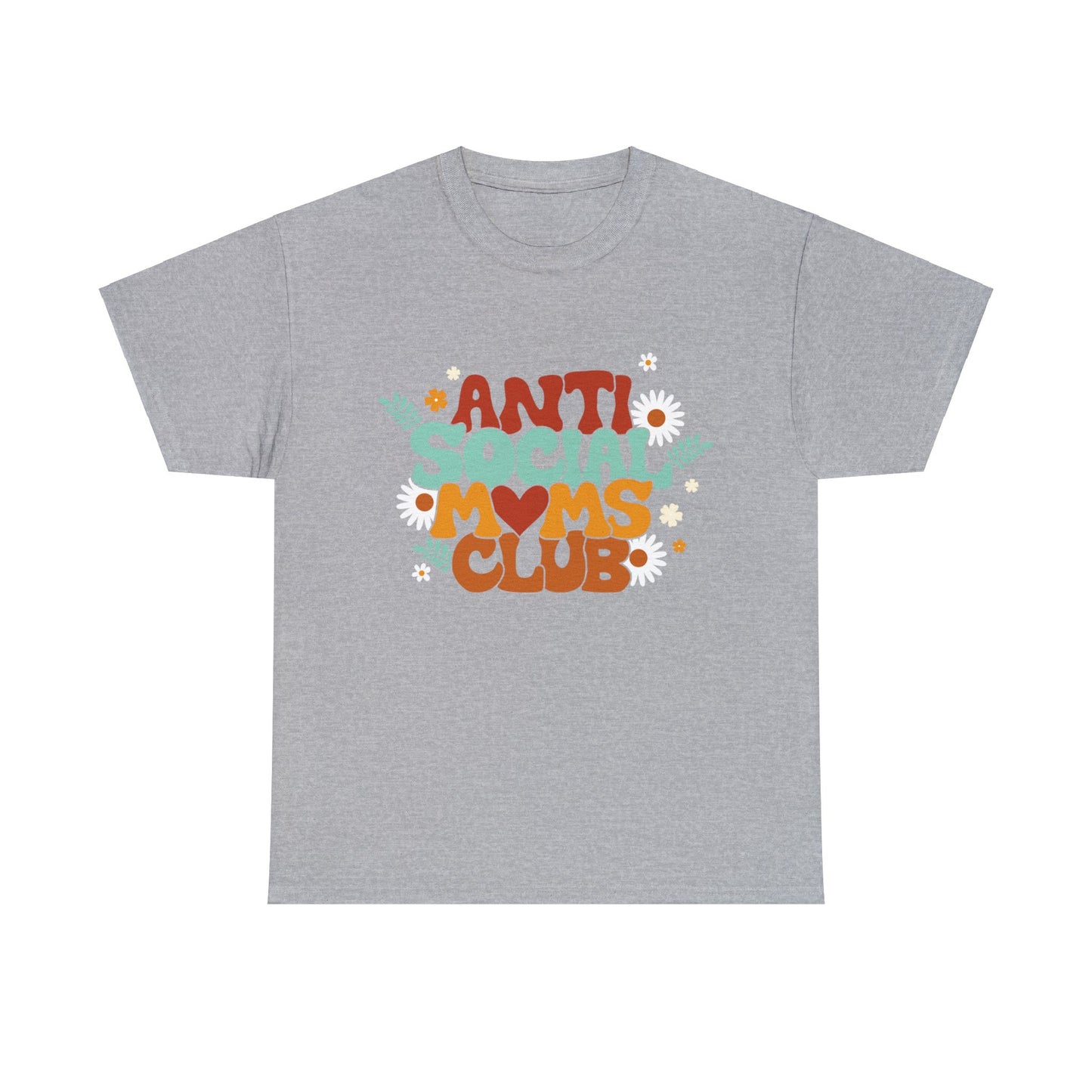 Anti Social Moms Club Short Sleeve Heavy Cotton Tee